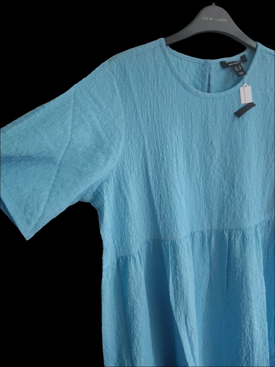 Sky blue one size dress