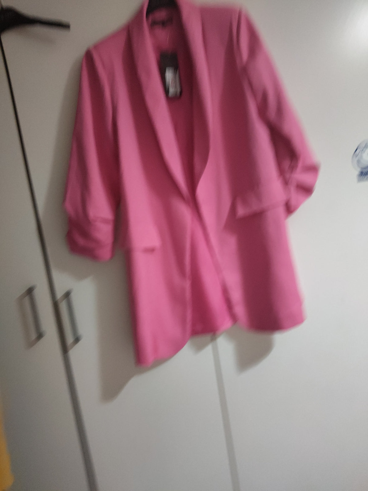 Fuschia pink women Size 10 blazer