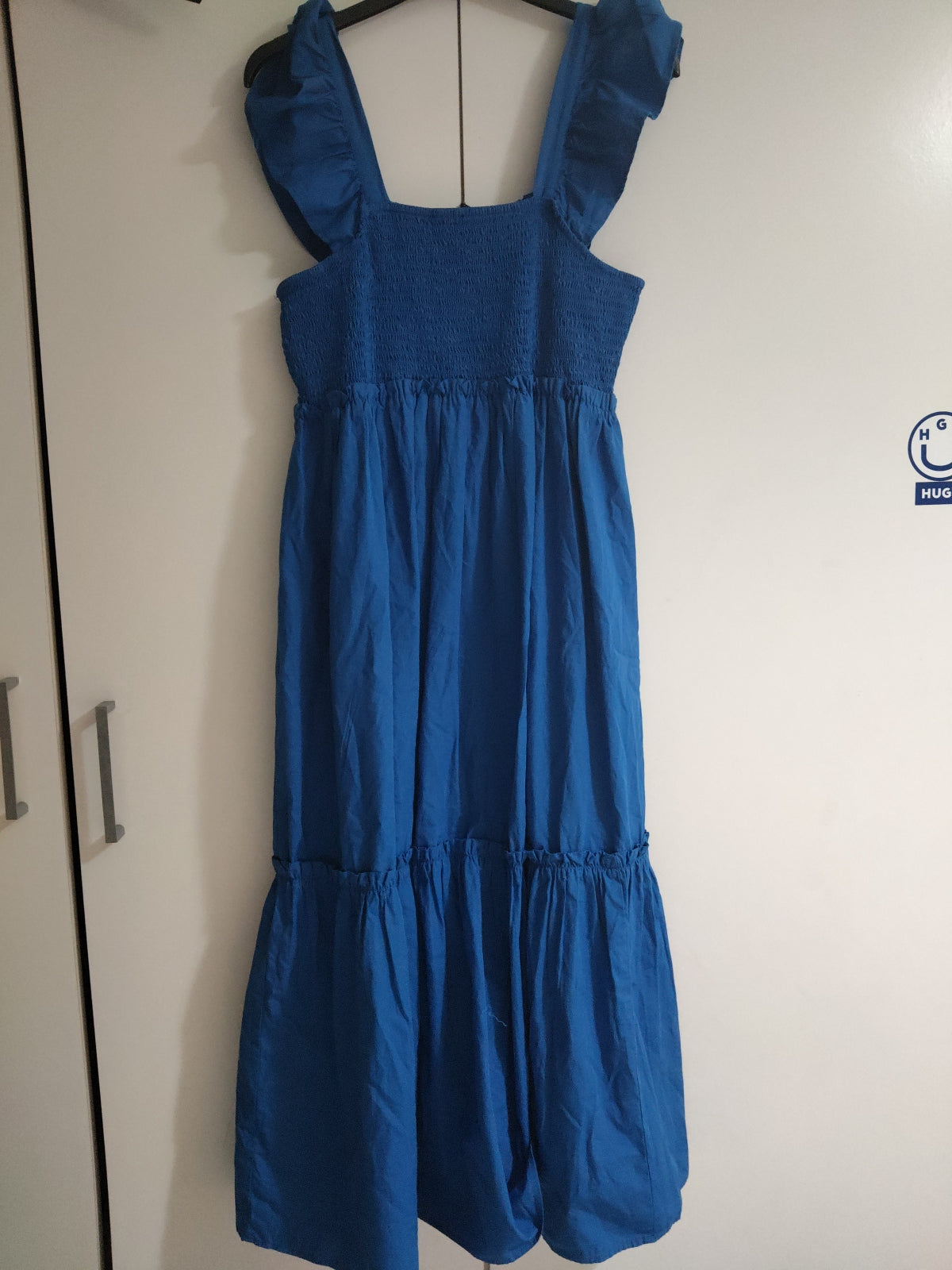 Women  royal blue dress