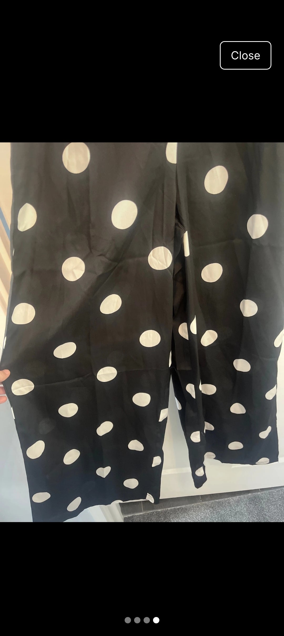 Women polka dot XL jumpsuit