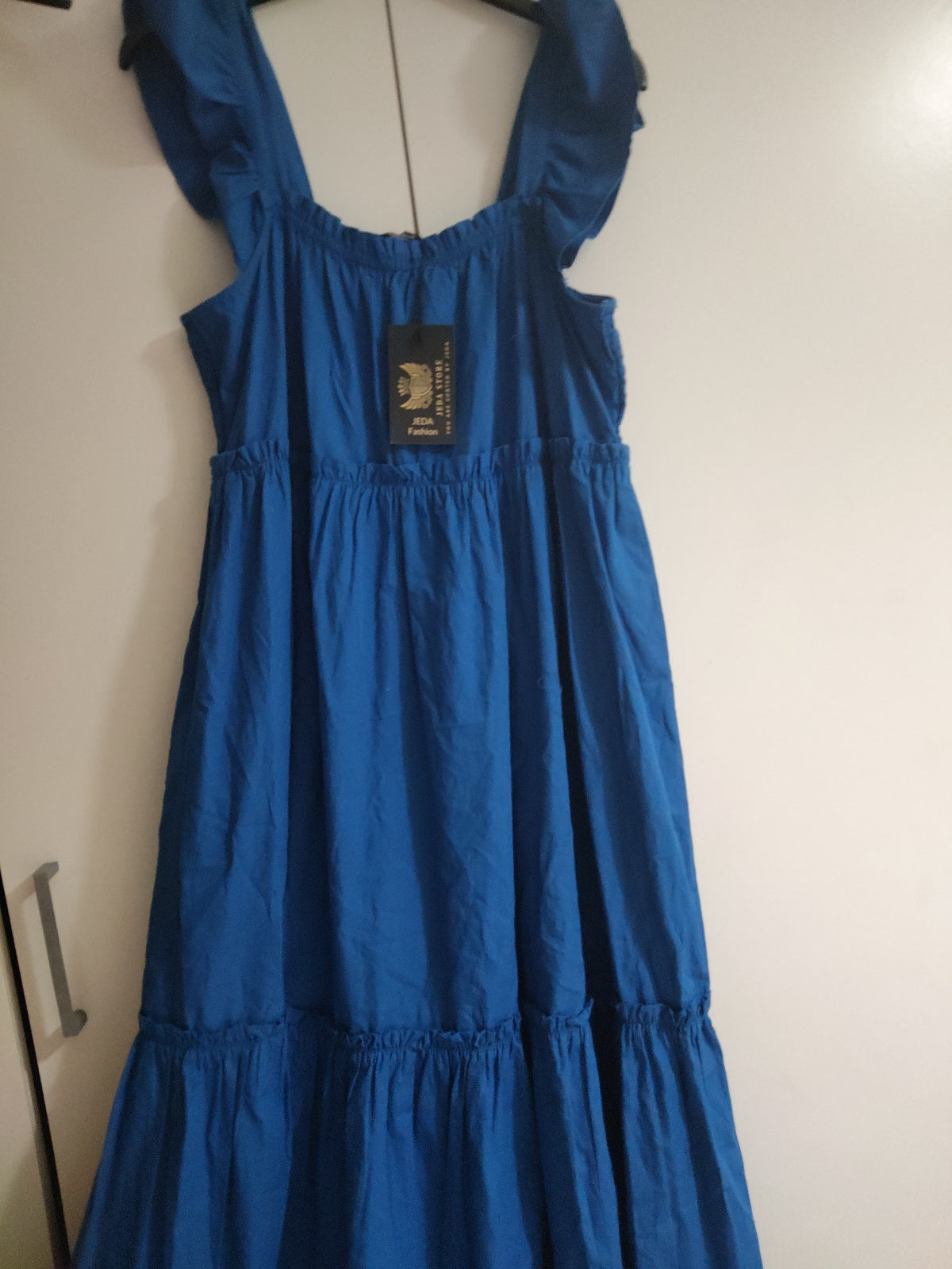 Women  royal blue dress