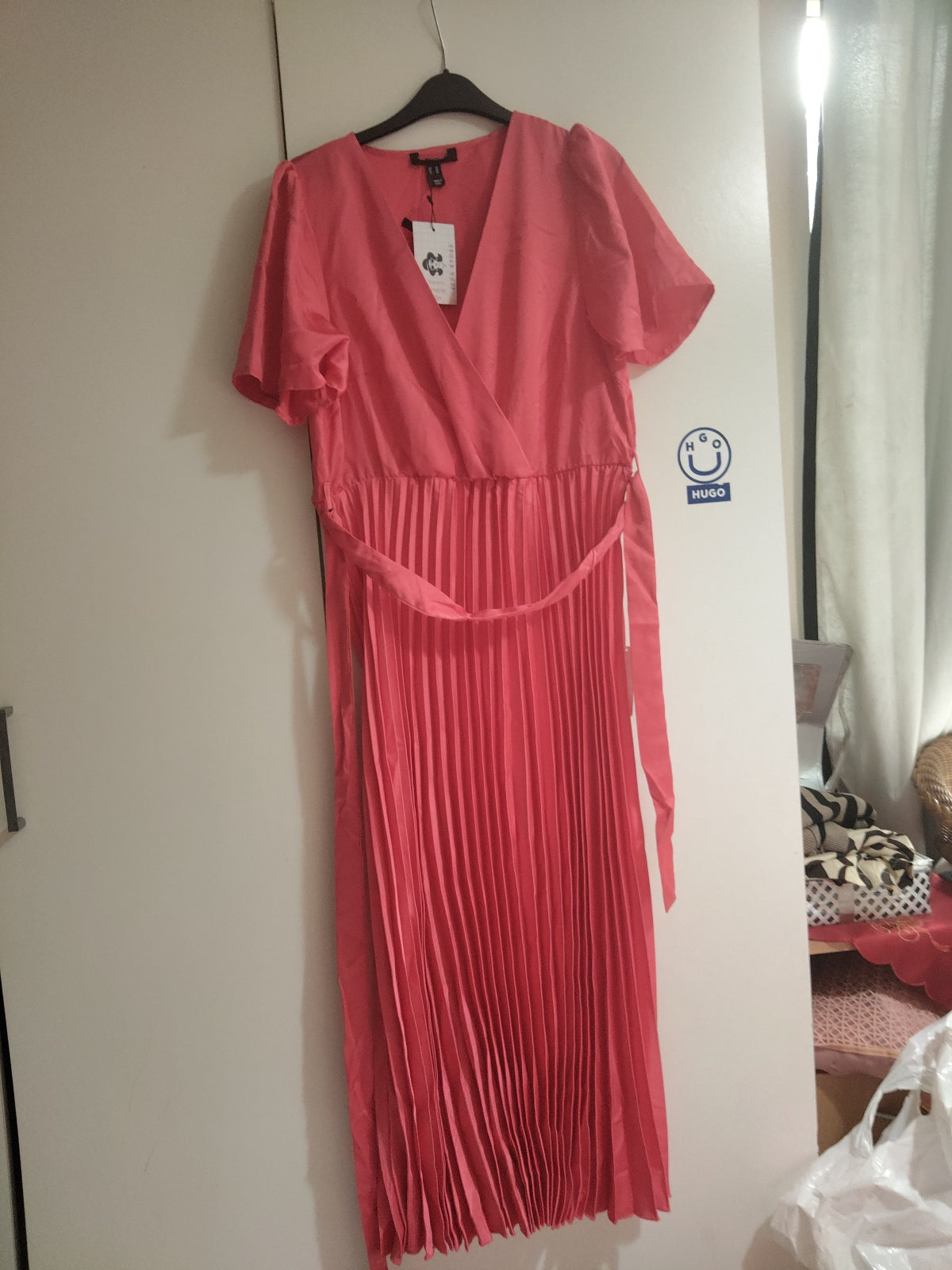 Women pleated dress