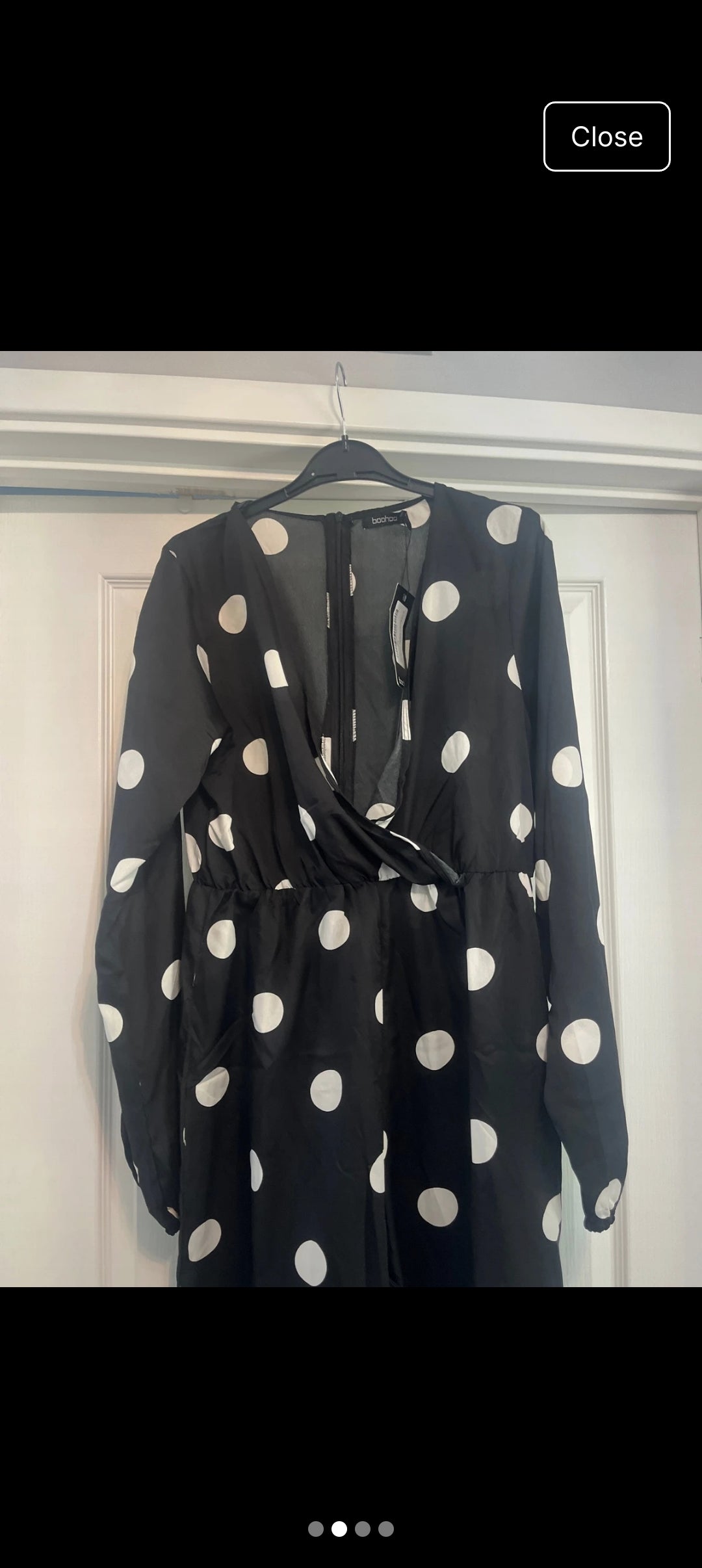Women polka dot XL jumpsuit