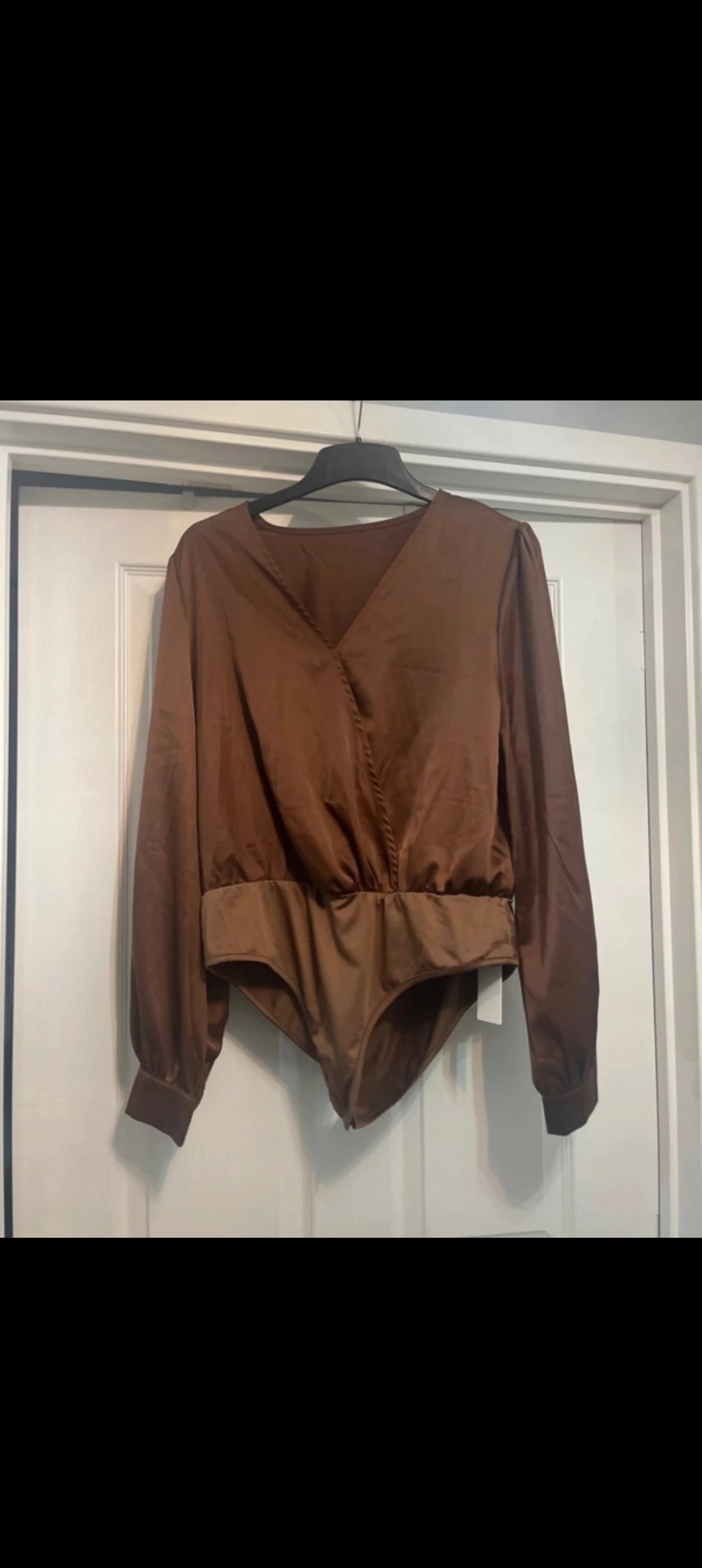 Brown size 14 blouse