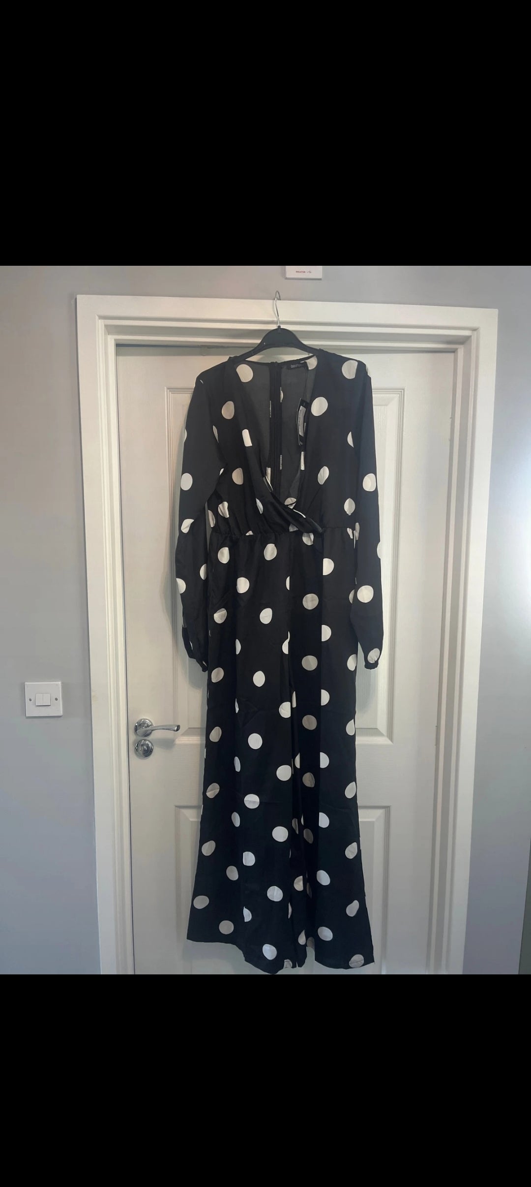 Women polka dot XL jumpsuit