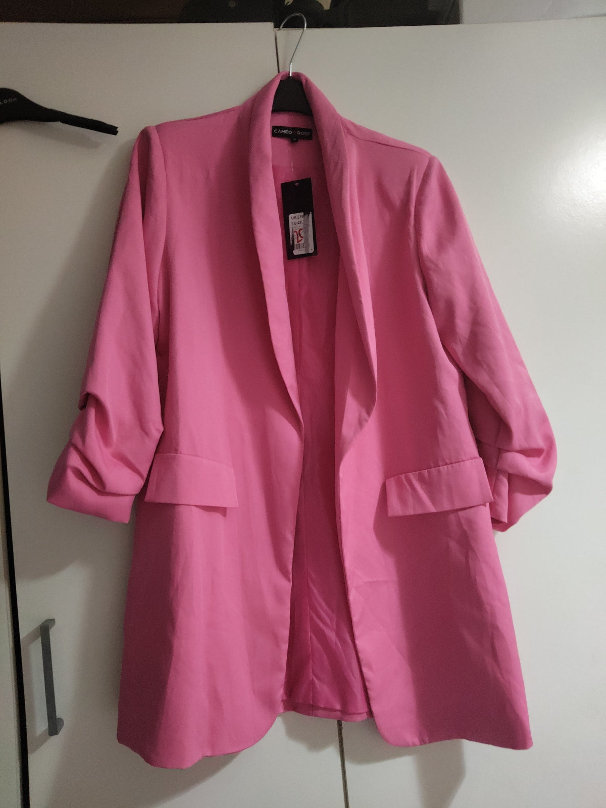 Fuschia pink women Size 10 blazer