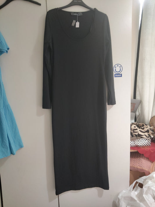 Black size 10 long sleeves dress
