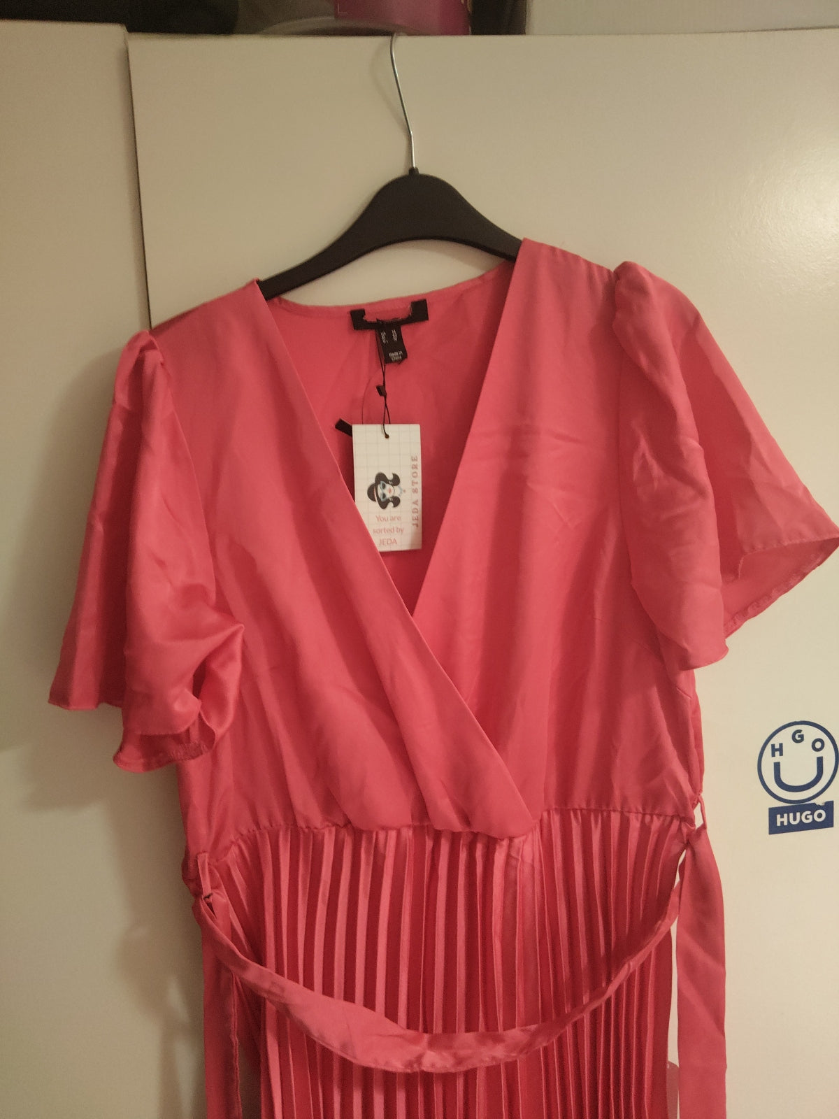 Women pleated dress