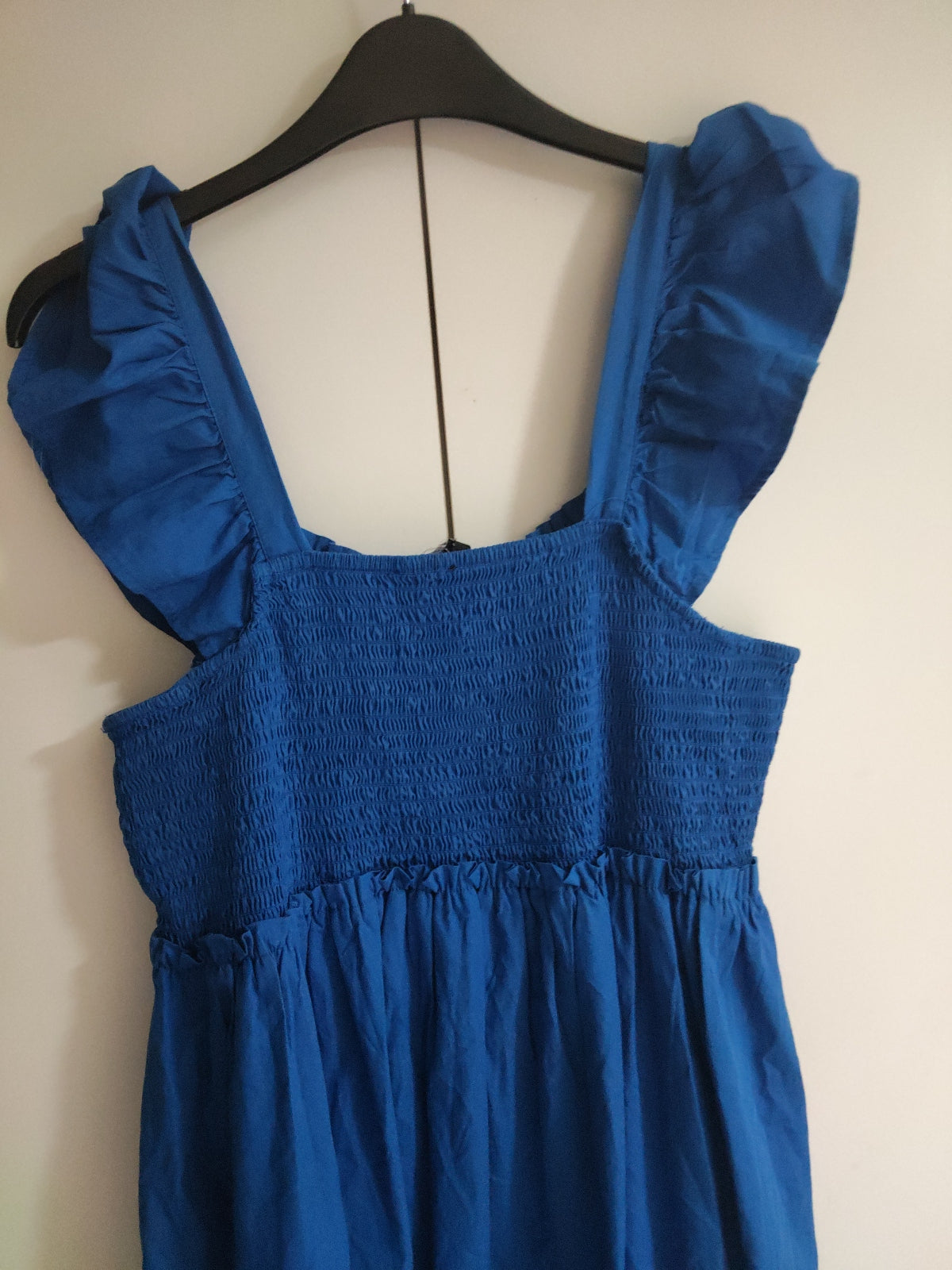 Women  royal blue dress